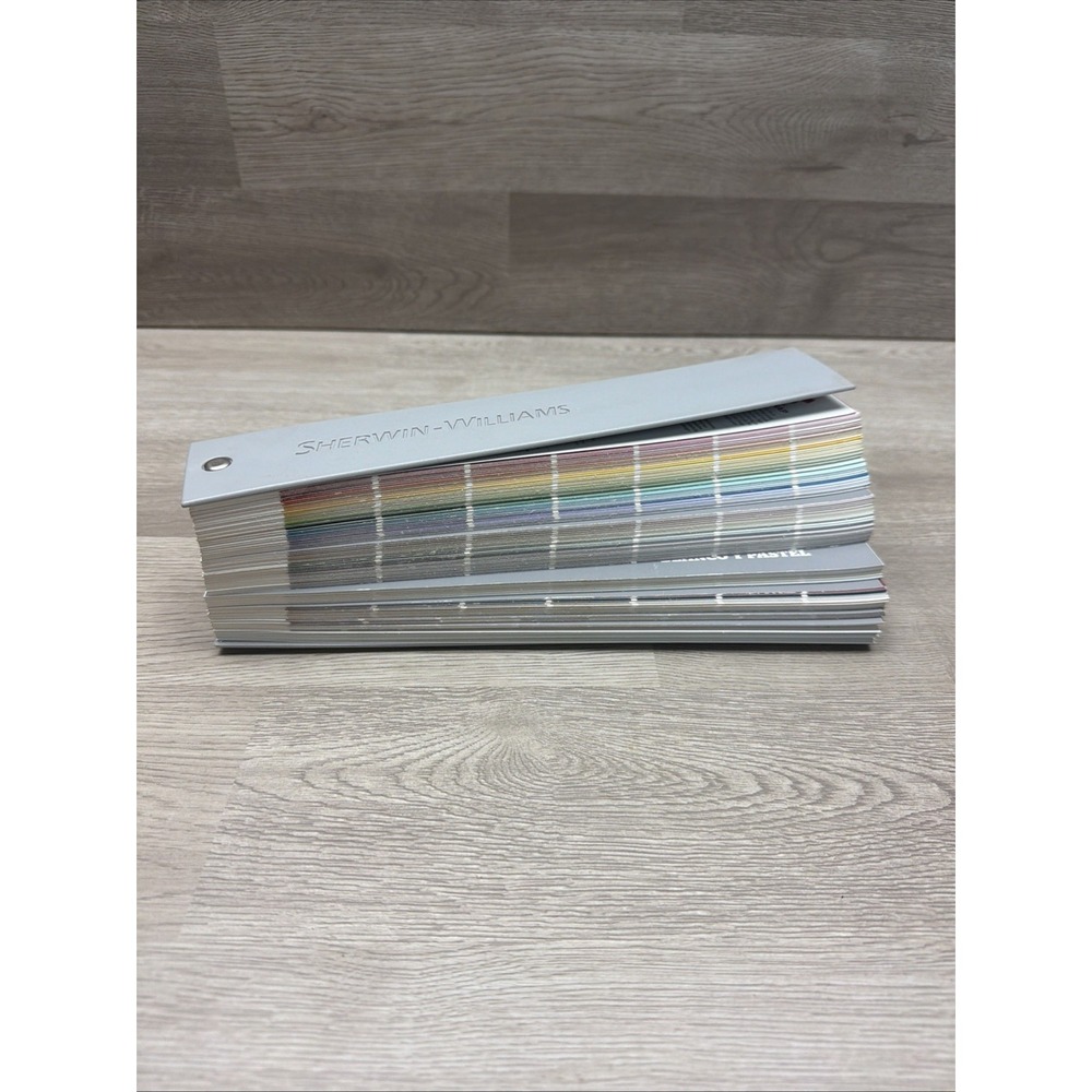 SHERWIN-WILLIAMS Colorsnap Fan Deck Paint Chip Color Match Swatches Very Nice